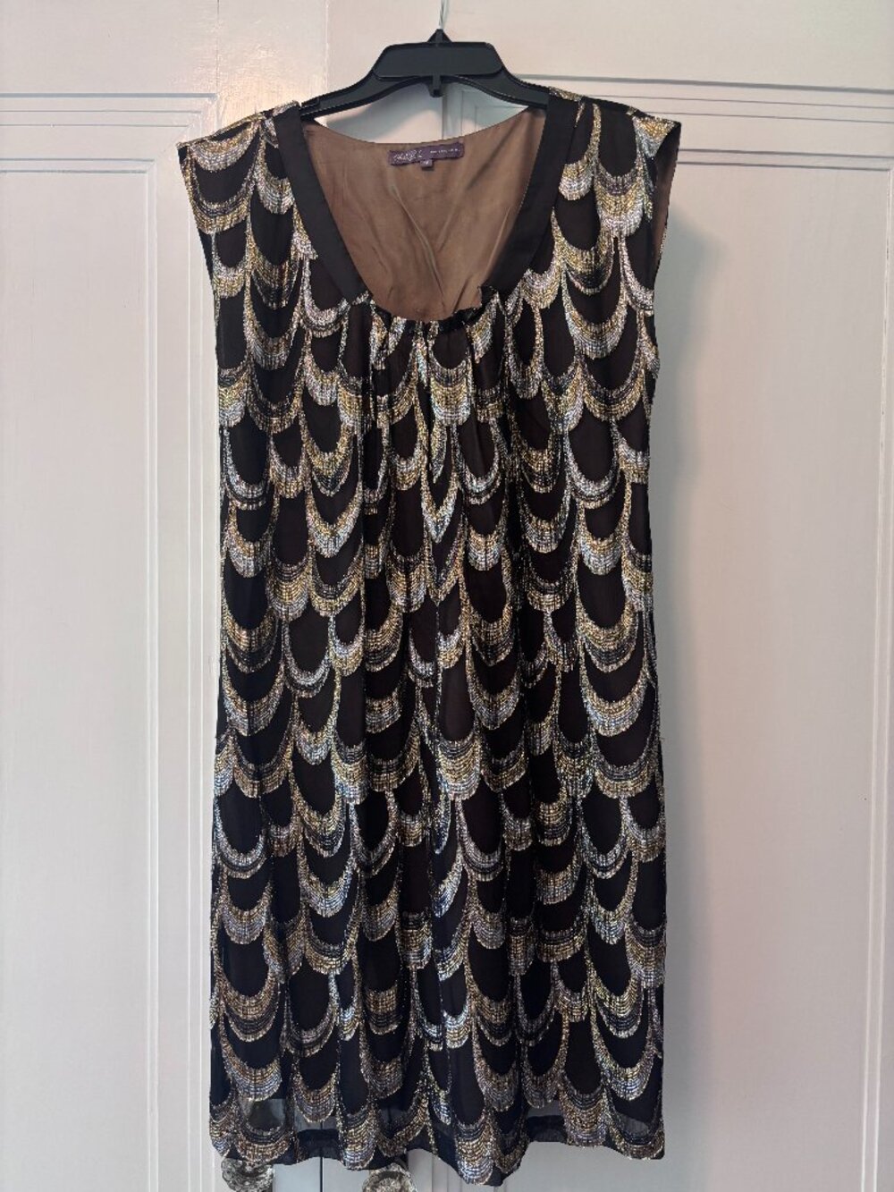 Hale Bob sparkly cocktail dress